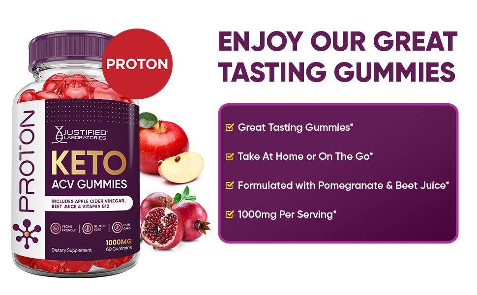 Proton Keto ACV Gummies Packaging