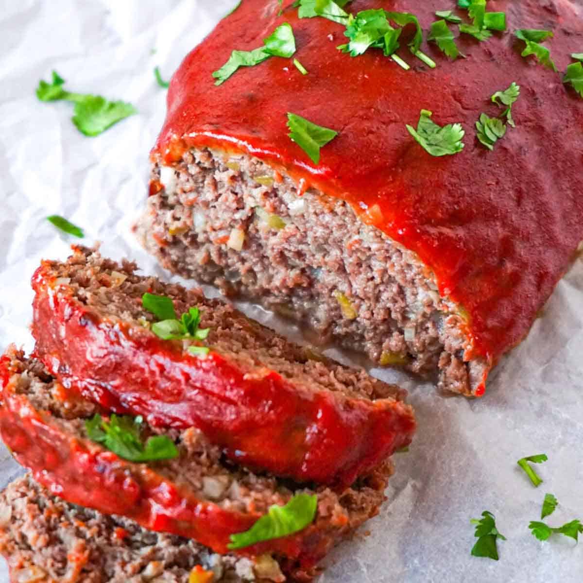 Homemade Keto Meatloaf