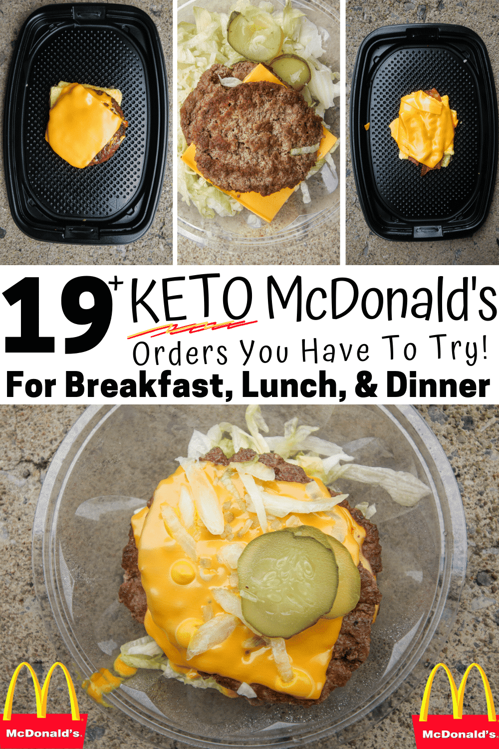 Keto McDonald's Meal Guide